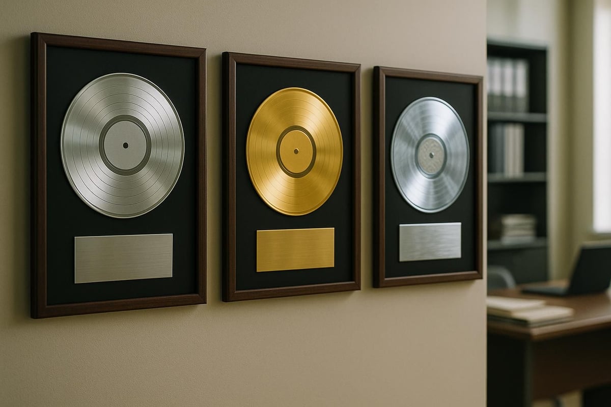 Combien rapportent un disque de platine, d'or et de diamant ? - USSCPlus