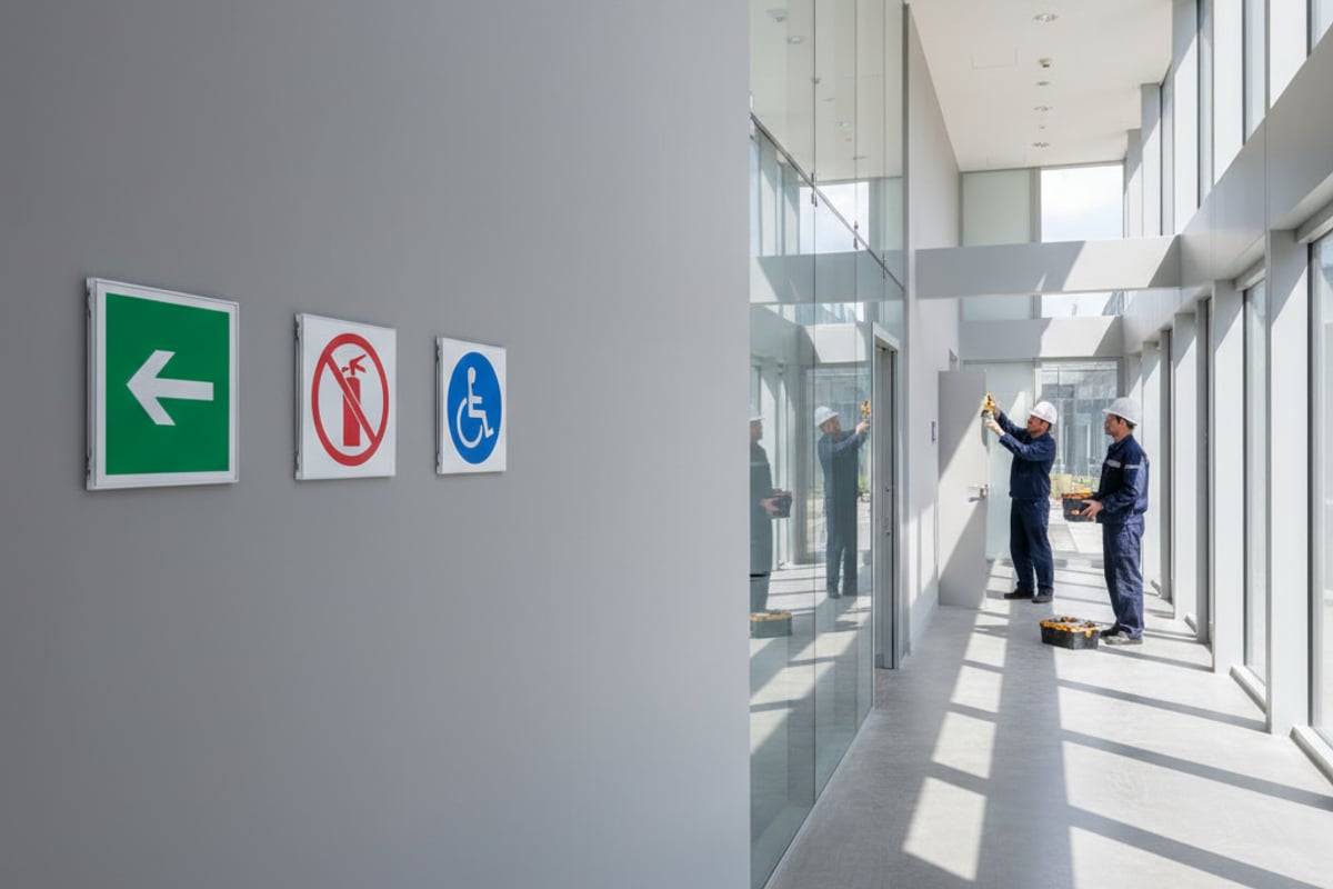mise en place de signalisation