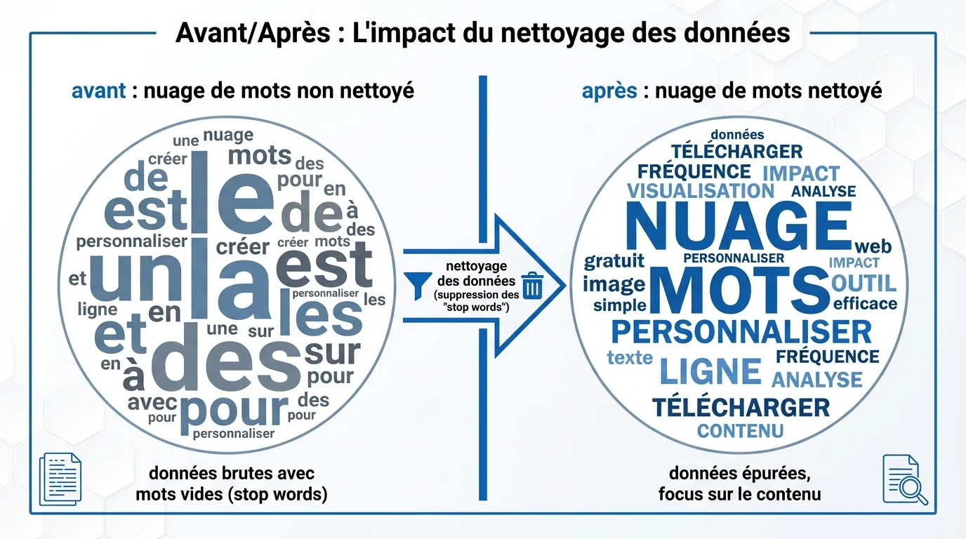 Avant/Après : L'impact du nettoyage des données