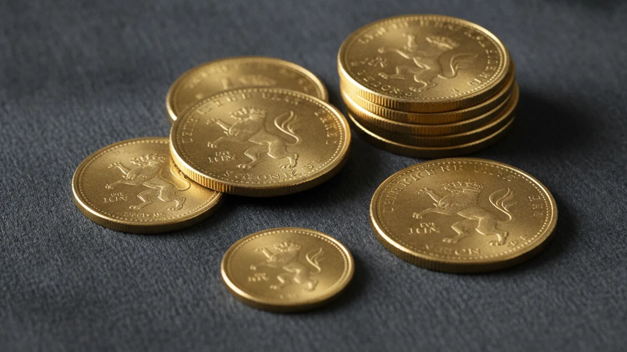 Différents types de pièces d'or d'investissement